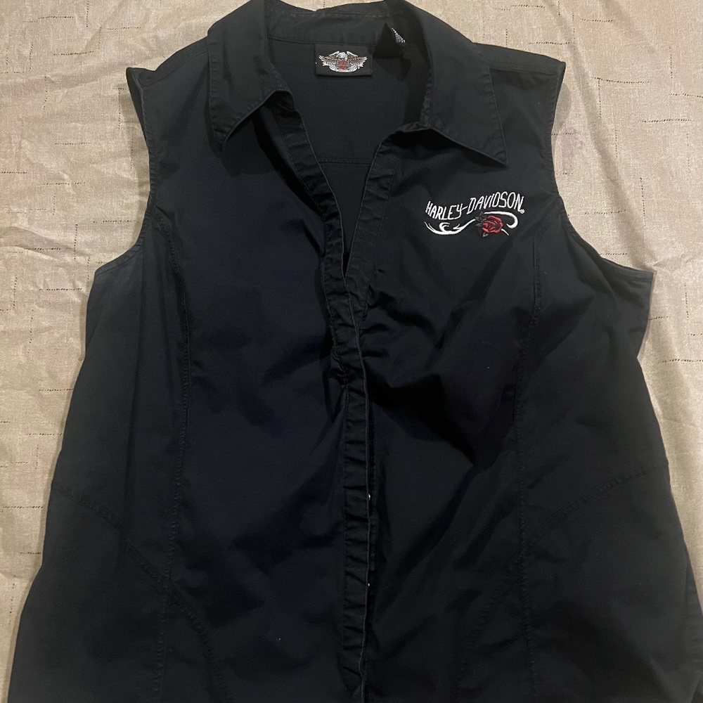 Harley Davidson Sleeveless Shirt 1W